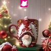 Noel Baba  Özel Tasarım Polimer Kil  Kupa Bardak