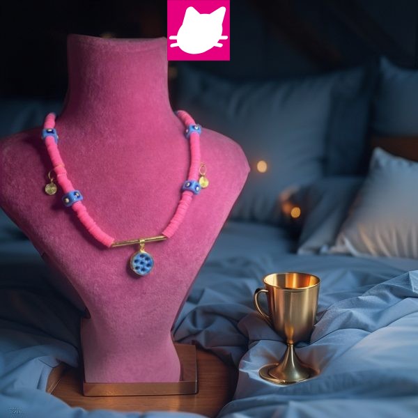 Fimo Boncuk Polimer Kil Nazaar Boncuğu Detaylı Kolye